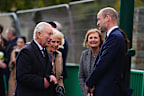 King Charles and Prince William made a poignant visit to Wales, together with Queen Camilla, on Wednesday, to mark the 60th anniversary of the Aberfan disaster.