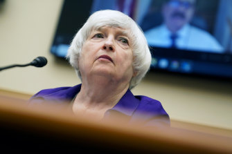 US Treasury Secretary Janet Yellen joined a walkout at the G20 meeting of finance ministers.