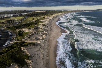 Beaches can take months to recover after an erosion event.