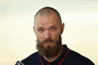 Melbourne captain Max Gawn condemned the behaviour of Steven May and Jake Melksham.