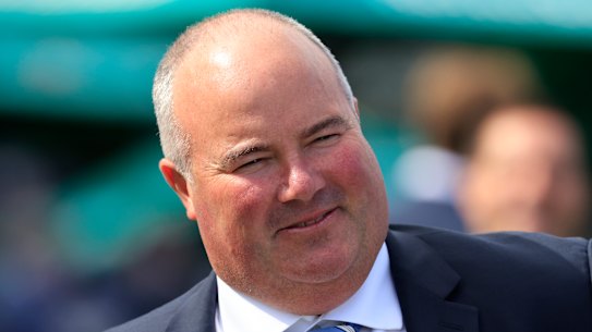 Trainer Brad Widdup.