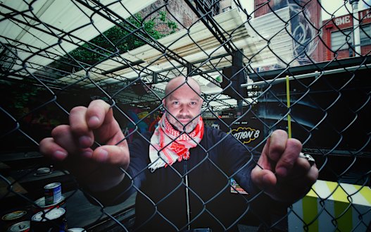 Locked down no more: Section 8 owner Maz Salt.