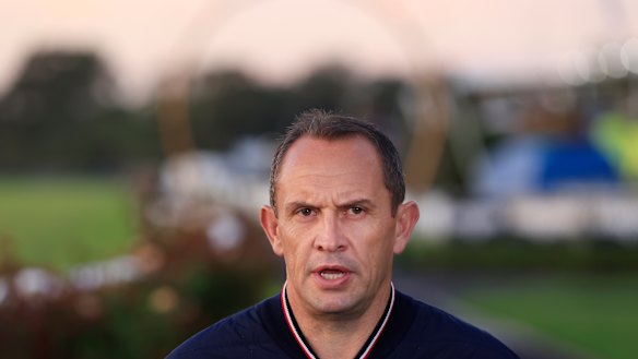 Chris Waller speaks before Verry Elleegant’s clash with Addeybb in the Queen Elizabeth Stakes.