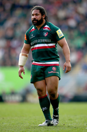 Warmed up: The hooker has returned from a heatwave in England where he's been with the Leicester Tigers.
