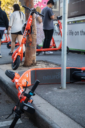 A Royal Brisbane and Women’s Hospital audit showed about 1.5 patients arriving with e-scooter-related injuries every day between January and March in 2021. 