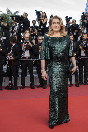 Catherine Deneuve at Cannes last year.