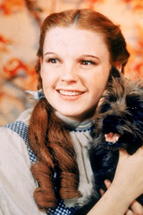 Judy Garland in the 1939 classic <i>The Wizard of Oz</i>.