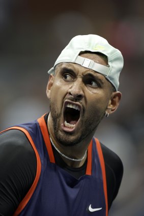 Nick Kyrgios is at his most dangerous on court when he’s fired up.