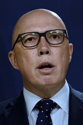 Opposition Leader Peter Dutton.