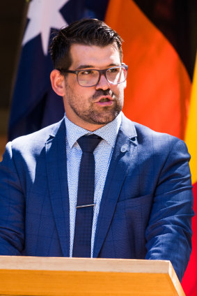 Alice Springs Mayor Matt Paterson.