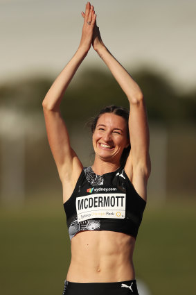 Just 20 years old, Nicola McDermott recently became the first Australian woman to clear two metres in the high jump. 