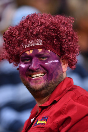 About 10,000 travelling fans are expected at Sunday's State of Origin clash.