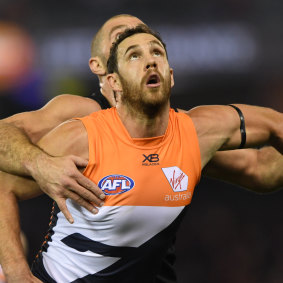 Giants ruckman Shane Mumford wouldn't be surprised if the Swans bring back Sam Naismith this weekend.