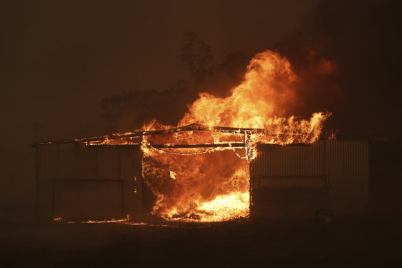 Bushfires destroyed thousands of buildings across eastern Australia and claimed about three dozen lives.