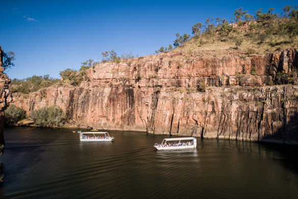 Nitmiluk Gorge, a must-do excursion from the Ghan.