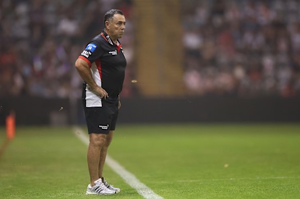 Dragons coach Shane Flanagan.