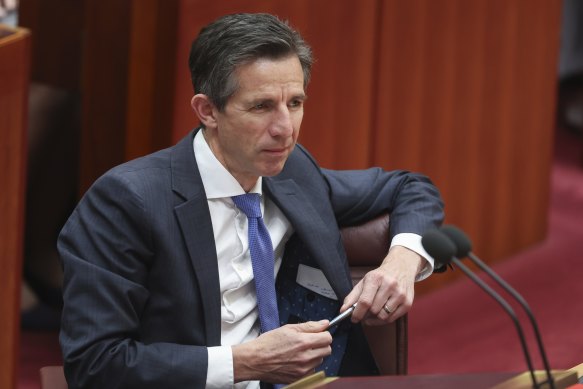 Opposition foreign affairs spokesman Simon Birmingham.