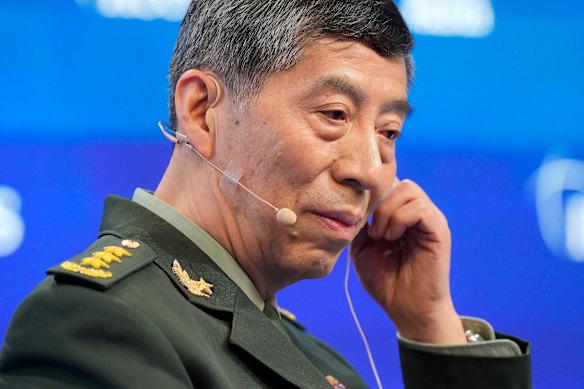 Former defence minister Li Shangfu was expelled from the Chinese Communist Party on corruption grounds last year.