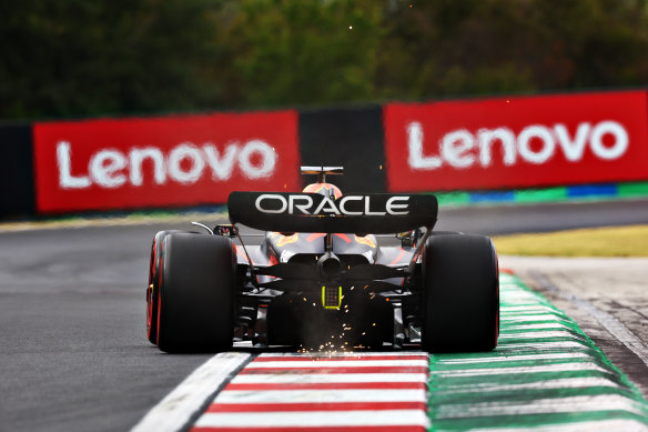 Max Verstappen had a tough qualifying session.