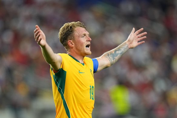 Australia’s Harry Souttar.