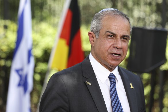 Israeli ambassador Amir Maimon 
