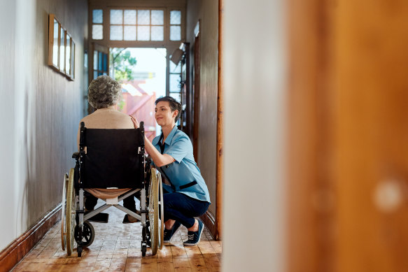 There are almost 60,000 staff vacancies in aged care across Australia.