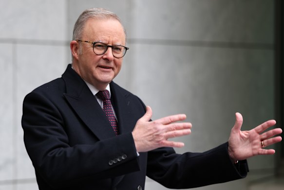 Prime Minister Anthony Albanese is flying to Palau on Monday.