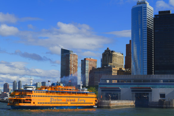 Staten Island ferry.