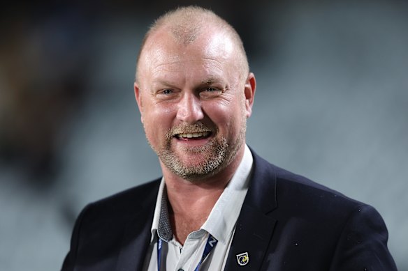 Wests Tigers interim CEO Shaun Mielekamp.