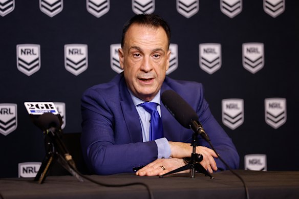 Peter V’landys has been chairman of the Australian Rugby League Commission since 2019.