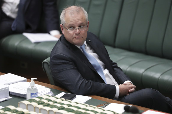 Prime Minister Scott Morrison has been accused of leaking to the press during Malcolm Turnbull's time as leader.