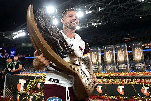 Adam Reynolds picked up his second premiership ring this year.