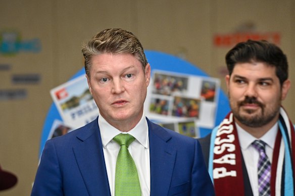Education Minister Ben Carroll has said teens with ankle bracelets won’t be sent to mainstream schools.