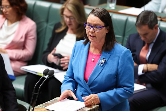 Resources Minister Madeleine King.