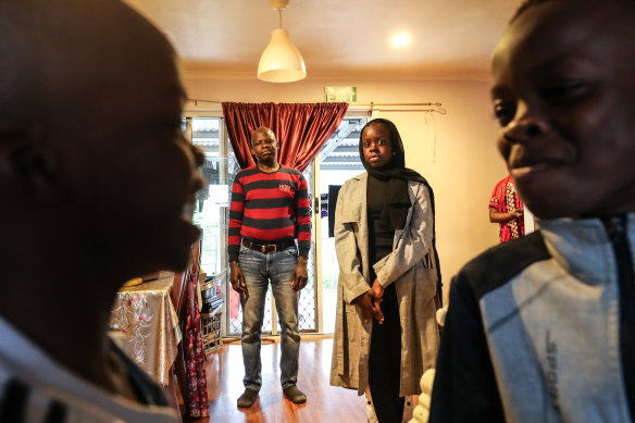 Khames Jumma and his daughter Aza
were sold ineffective online tutorials valued at thousands of dollars and are now being pursued by debt collectors.