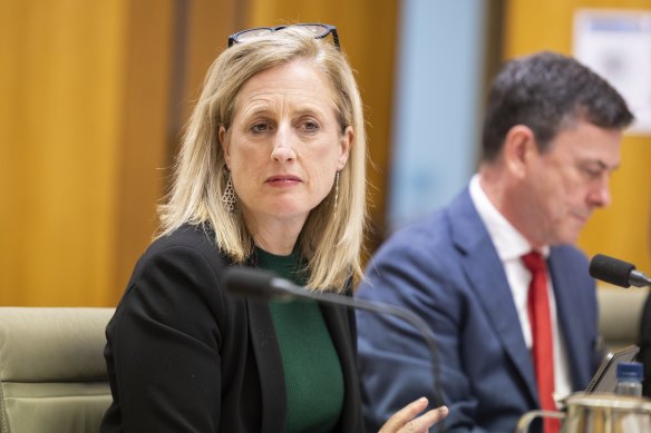 Finance Minister Katy Gallagher says the government inherited a productivity challenge. 