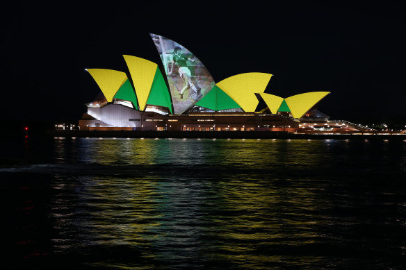 Julie Dolan spent her entire playing career outside of the mainstream spotlight. On Thursday night, she was on the Sydney Opera House sails.