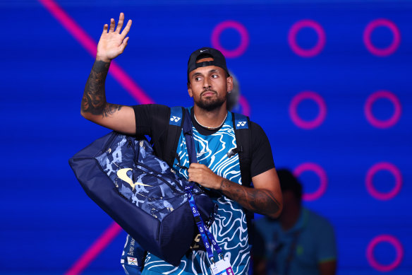 The Australian Open is not quite the same without Nick Kyrgios. 