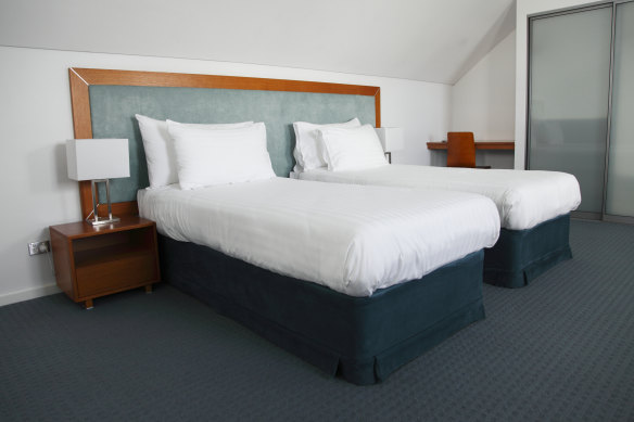 German, Austrian and Dutch hotels often push two single beds together to create a double.