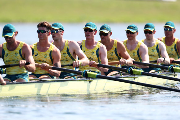 Australia’s men’s eight.