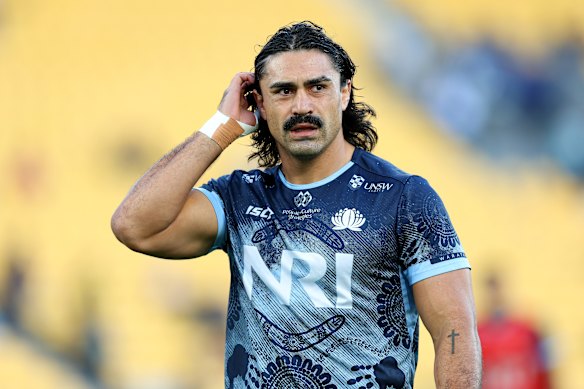 Charlie Gamble is in outstanding form for the Waratahs.