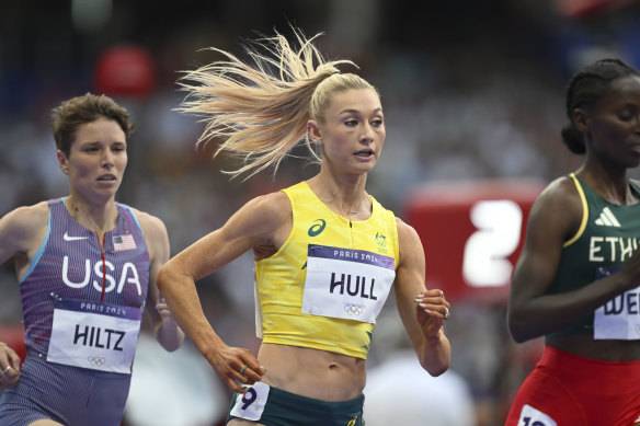 Jessica Hull is on the brink of becoming Australia’s first middle-distance Olympic medal winner since 1968. 