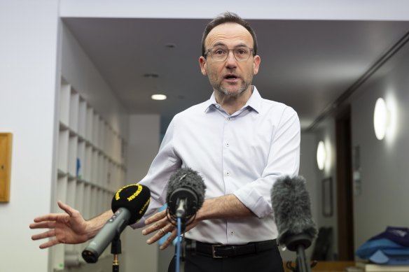 Greens leader Adam Bandt.