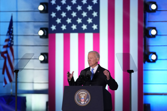 US President Joe Biden dramatically escalated his rhetoric against Vladimir Putin.