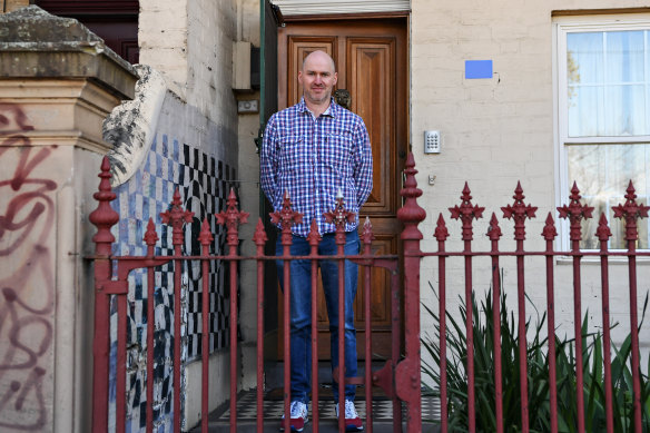 Tim Berryman, principal of the Fitzroy Community School. 