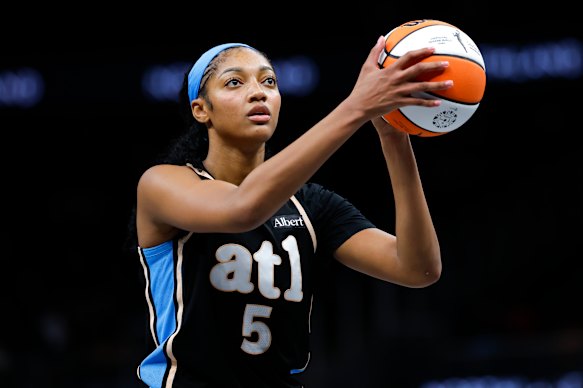 WNBA superstar Angel Reese.