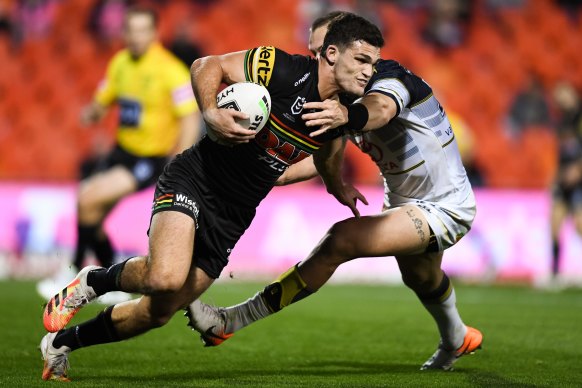 Talent magnet: Panthers halfback Nathan Cleary.