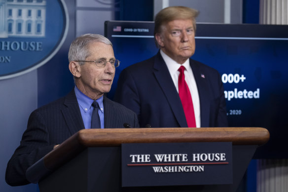 In April the White House began to muzzle Dr Anthony Fauci, the director of the National Institute of Allergy and Infectious Diseases.