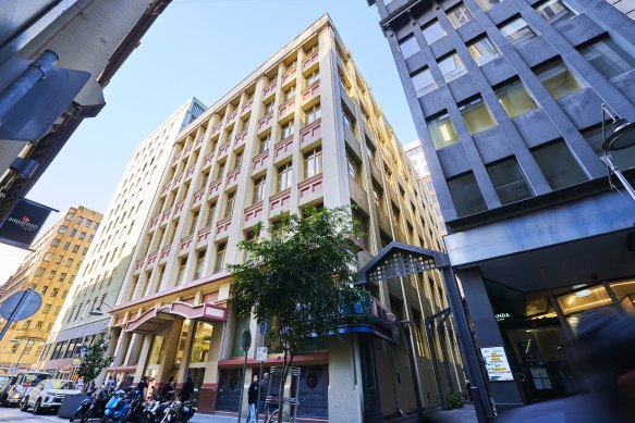 Victoria University’s old campus at 301 Flinders Lane is for sale.