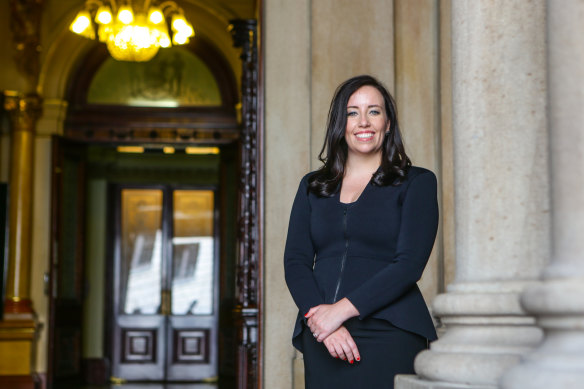 Kaila Murnain was the first female NSW Labor Party general secretary when she was appointed in 2016.